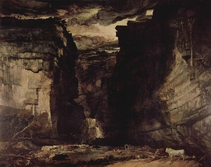Illustration: Gordale Scar (1811–1815), oil on canvas by James Ward (1769–1859). Tate Britain.