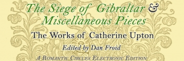 The Siege of Gibraltar and Miscellaneous Pieces