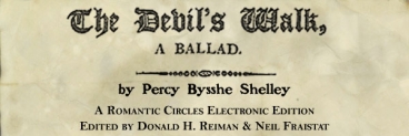 The Devil's Walk, Edited by Neil Fraistat and Donald H. Reiman