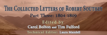 The Collected Letters of Robert Southey Part 3