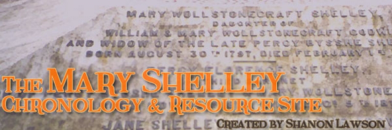 Mary Shelley Chronology
