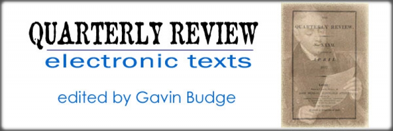 Quarterly Review Electronic Texts
