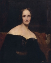 Mary Shelley by Richard Rothwell