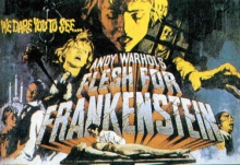 Flesh for Frankenstein poster