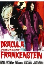 Dracula Prisoner of Frankenstein poster