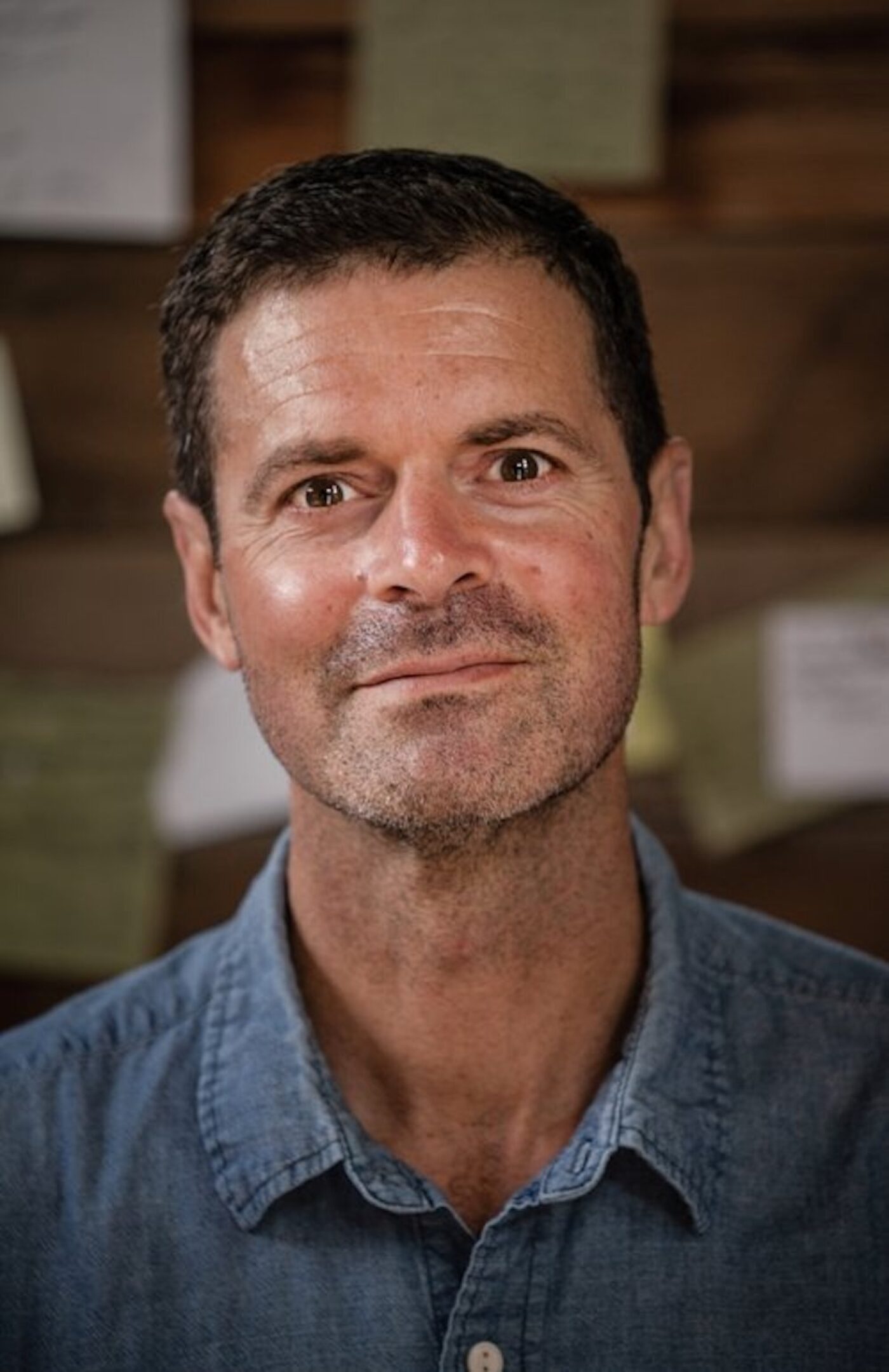 Color headshot of Chris Dombrowski by photographer Erik Peterson.