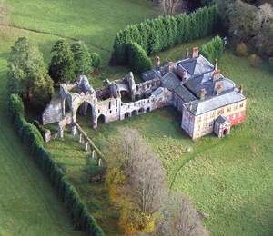 Calder Abbey was founded in the twelfth century for a colony of monks from Furness Abbey. Currently, the ruins are not open for public visit, but they may be seen from a nearby road or river path. Photo: Simon Ledingham, visitcumbria.com.