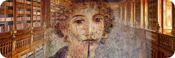 image of female poet