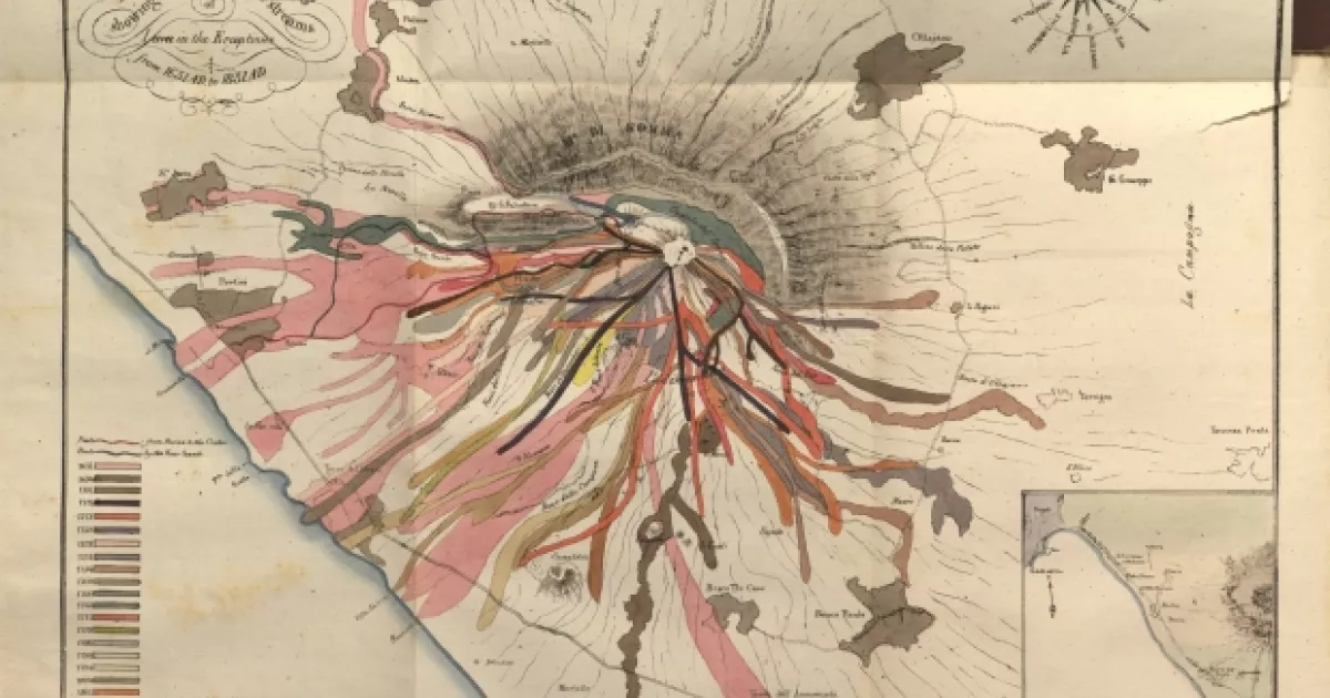 Map of Vesuvius