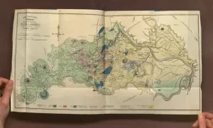 Map of Eifel Mountain Range